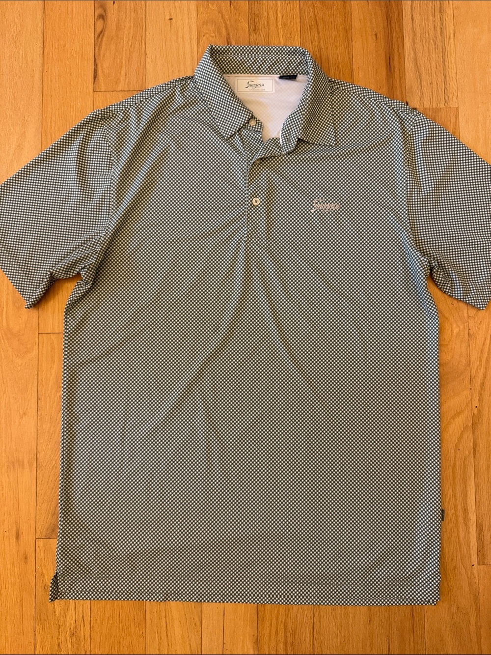 SAWGRASS Men's Micro-Check Polo